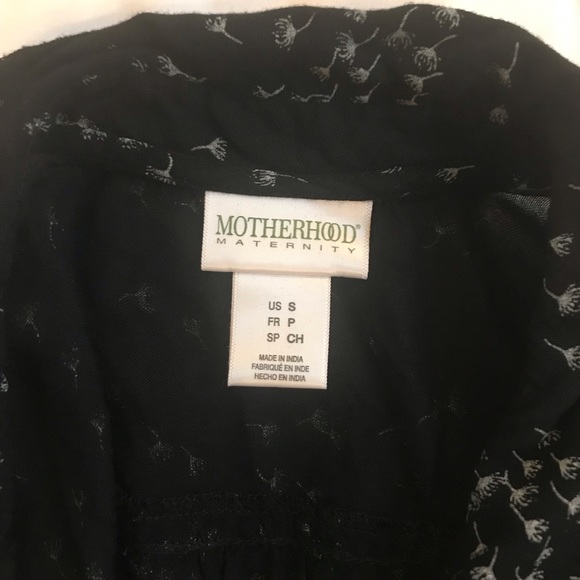 Motherhood Maternity dandelion button up blouse S - Picture 6 of 6